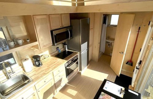 Pear Park Cabin | Secluded Tiny House Oasis in Grand Junction: Nature's Perfect Glamping Hideaway in Colorado