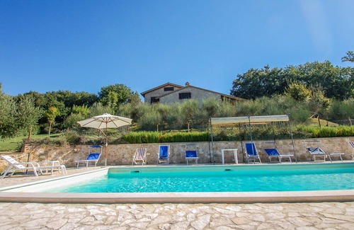 Lugnano in Teverina Villa | Secluded villa with private pool in the Umbria hills, quiet area. 7 bedrooms