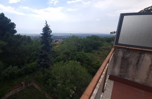 Zafferana Etnea House | Second floor in villa at the foot of Etna panoramic for mountain lovers.