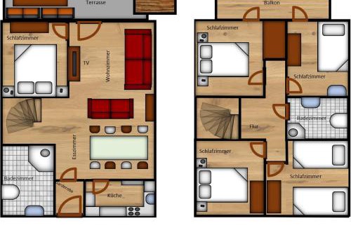 Kirchheim House | Seepark Kirchheim Ferienhaus bei Vera mit Sauna