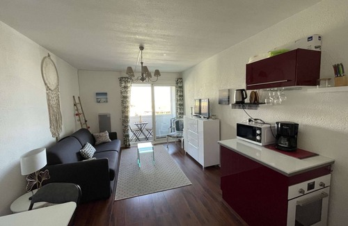 Le Penon Apartment | Seignosse ocean, Nice Studio 3 stars sea view, near beach and center, 2 persons