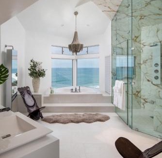 Leucadia Villa | Serene 6000sf 8br-8ba Oceanfront Luxury Villa with 75' Frontage