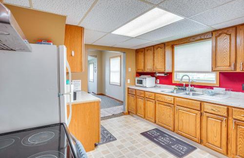 Devils Lake House | Serene Devils Lake House with Deck and Fire Pit!