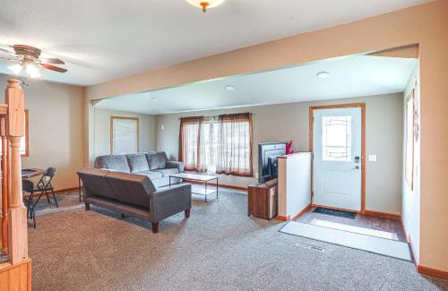 Devils Lake House | Serene Devils Lake House with Deck and Fire Pit!