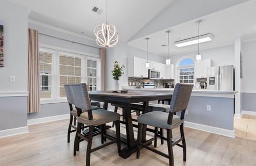 Central Myrtle Beach Condo | Serene Myrtle Beach Retreat | Pool, Balcony, Golf Views