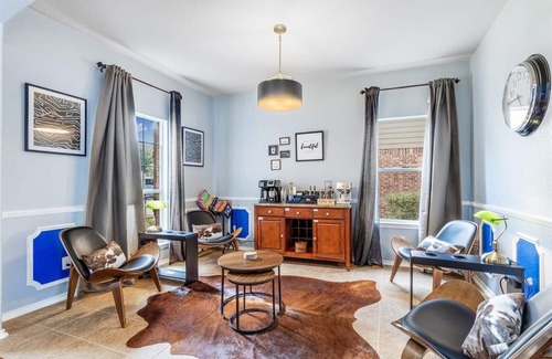 Cibolo House | Serene Views in Schertz-luxury 5BR retreat w/private pool, trails & game room.