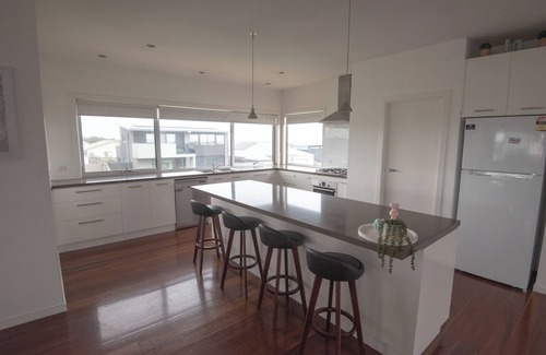 Port Fairy House | Serenity House: Large home with ocean views.