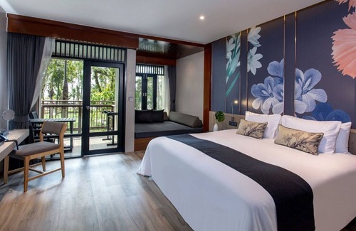 Khuekkhak Resort | (SHA+)Spacious Deluxe Seaside with 2 Queen Beds(DS8)