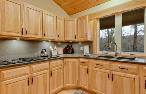 Blairs Mills Cabin | SHADE MOUNTAIN RETREAT ★ CEDAR BARREL SAUNA & HOT TUB! ★ 28 ACRES ★ SLEEPS 20