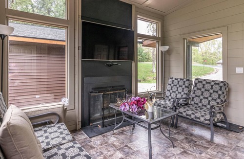 Nekoosa House | Sherwood Retreat Modern A-Frame sleeps 6 Town of Rome, WI with Lake Sherwood Access