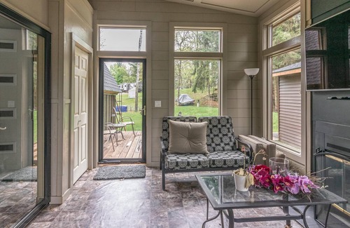 Nekoosa House | Sherwood Retreat Modern A-Frame sleeps 6 Town of Rome, WI with Lake Sherwood Access
