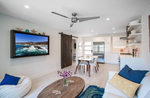 San Clemente Condo | Short Walk To Everything - Peek-a-Boo Ocean View - BBQ