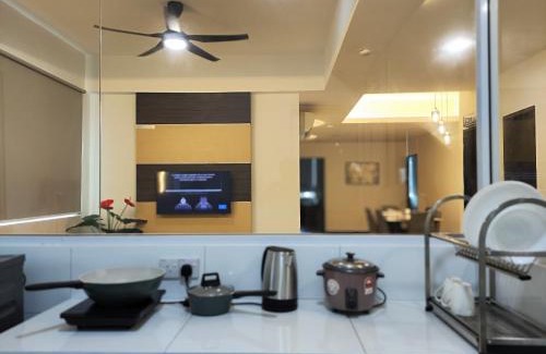 Sibu Apartment | Sibu Q2 Homestay -1st Floor, 4 Rooms 5 Beds