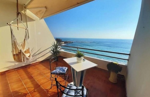 Aamchit Apartment | Silvia's romantic Byblos beachfront Duplex with an amazing sea view