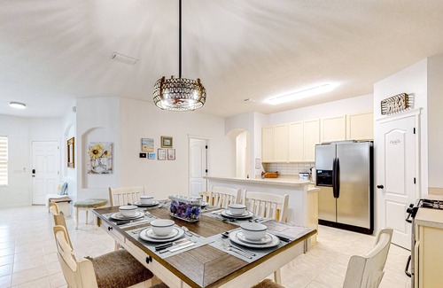 Apollo Beach House | Single-story home with screened patio, grill, AC, & W/D - great location