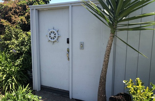 Alameda Apartment | Sitting on the dock on the Bay