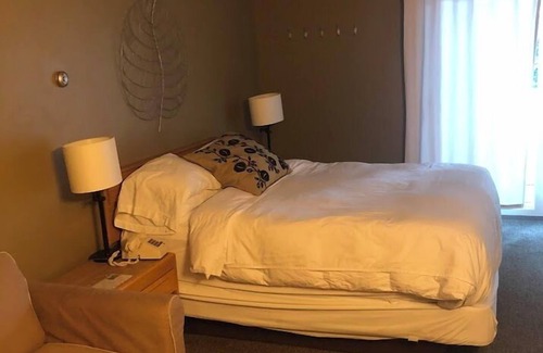 Powder Mountain Cabin | Ski in/out room with Queen and Full futon. Sleeps 4