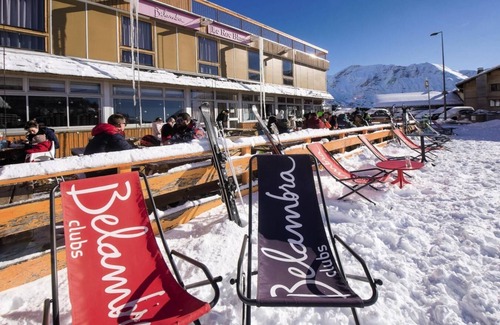 Orcieres-Merlette Apartment | Ski-in/ski-out & foot of the slopes, view mountain, tv, ski locker, 25-30m², Orcières Merlette 1850