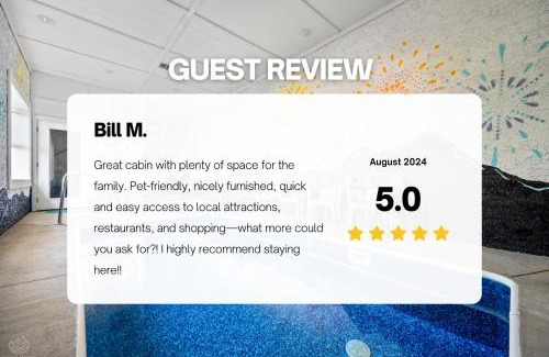 Pigeon Forge House | Skyburst - Relax & Play! Pool, Hot Tub, Games & Theater Room