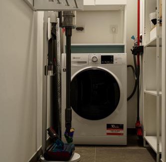 Gallus Apartment | Skyline Blick Frankfurt - Nahe Messe