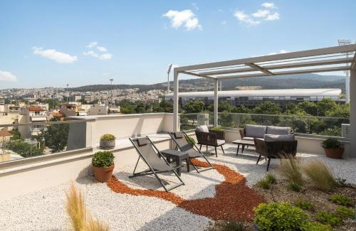 Thessaloniki Apartment | Skyline Horizon Luxury Apartment with Stunning Terrace by BiNoBi!