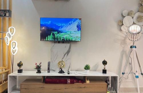 Blue Area Apartment | Skyline Luxury Apartments-Elysium Tower Opposite Centaurs Mall Islamabad