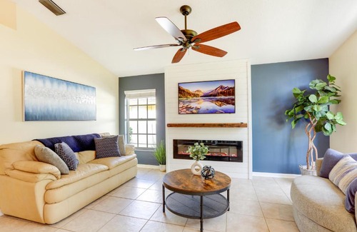 North Palm Beach Heights House | Sleek Jupiter Retreat with Lanai and Pool!
