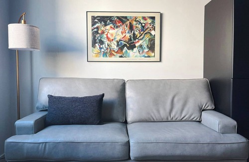 Downtown Omaha Apartment | Sleepover: Peaceful 1BD/1BA + Gym - Downtown Omaha