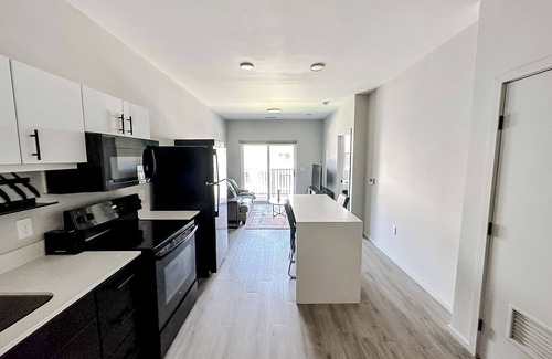 NoDo District Apartment | Sleepover: Wonderful 1BD/1BA + Balcony - Downtown Omaha