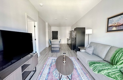 NoDo District Apartment | Sleepover: Wonderful 1BD/1BA + Balcony - Downtown Omaha