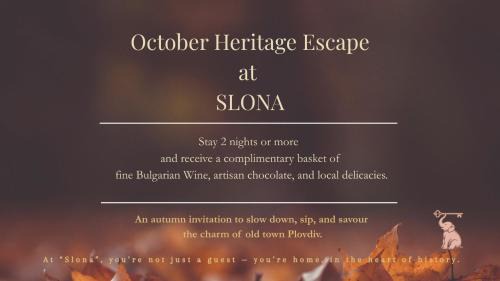 Plovdiv Old Town Villa | Slona