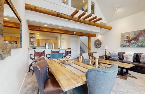 Saddle Ridge House | Slopeside townhome with ski-in/ski-out and private hot tub