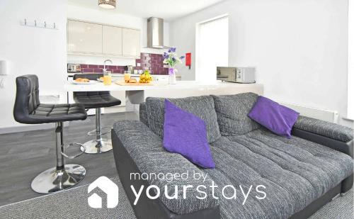 Hanley Apartment | Smithfield Apartments by YourStays - Gated Apartments with private car park in City Centre