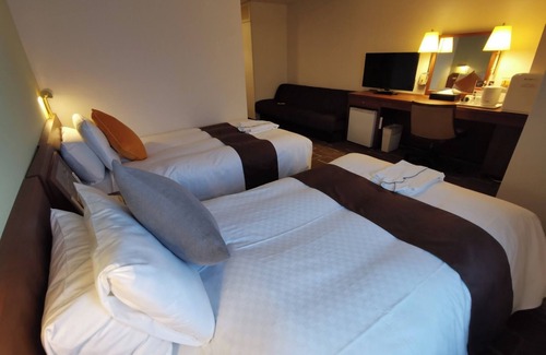 Minamisenba Hotel | Smoking Deluxe Twin Breakfast included vs | /Osaka Ōsaka