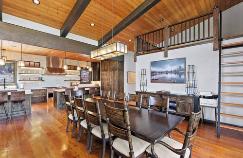 Whitefish House | Snowghost Estate – Luxury Ski-In/Ski-Out Lodge -9BR -3 Hot Tubs - Steam Room