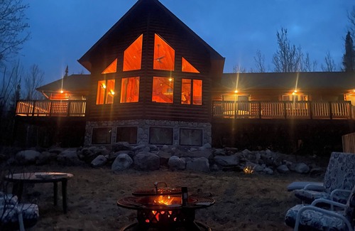 Cook House | Snowmobile Retreat with Trailer Parking, Screen Porch, Sauna, 3 Bedrooms & Loft.