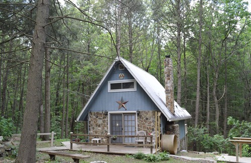 Calvin House | Songbird Cottage - Quiet Secluded A-Frame Cabin. Raystown Lake, E Broad Top RR
