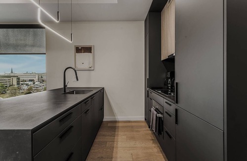 Logan Square Apartment | Sosuite 1bed Apt w Roof Deck, Gym, Laundry