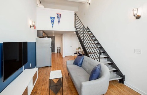 West Philadelphia Apartment | Sosuite | Studio Loft w W/D, Gym, Lounge