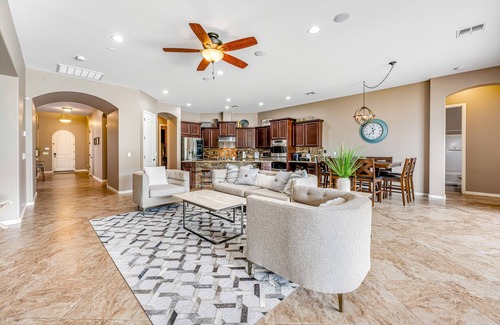 Mineral Canyon House | South Mountain-view home with private pool & Ping-Pong - near hiking trails