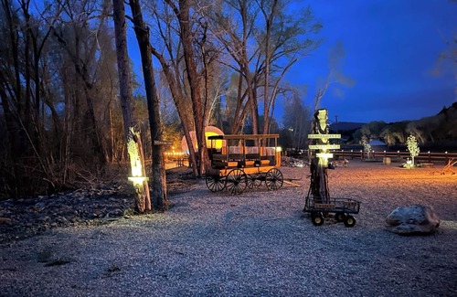 Mancos Cabin | Southwest Luxury Glamping- TDown Covered Wagon
