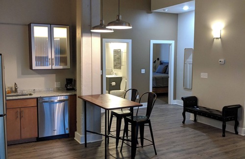 Ellicottville Apartment | Spacious 2-bedroom, 2-bathroom Industrial Style Loft Apartment. Village locale!