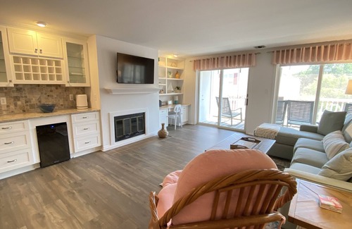 Cape May Condo | Spacious 2 Bedroom, 1 Bath condo with a large living room and a nicely renovated kitchen