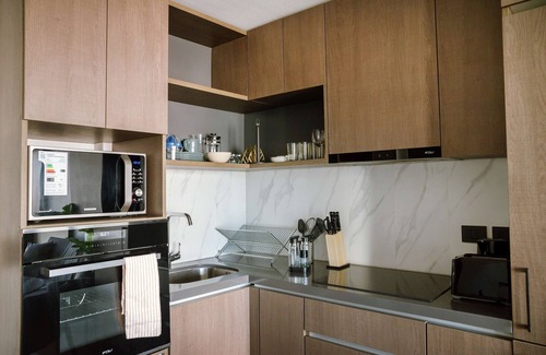 El Golf Apartment | Spacious 2BR Retreat in Las Condes Comfort Awaits