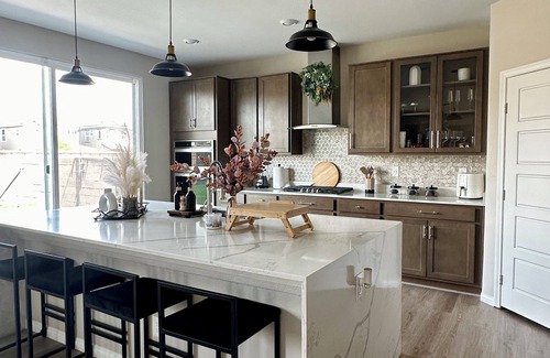 North Las Vegas House | Spacious 5-bedroom home in Las Vegas near freeways, restaurants, retail & park!