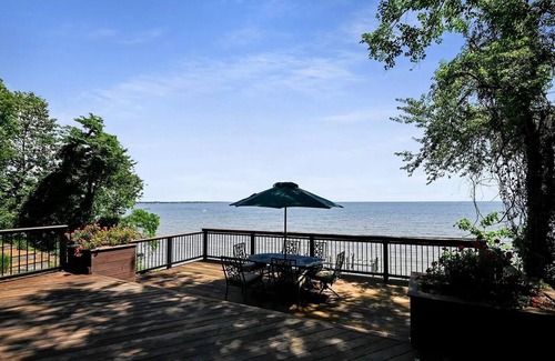 Croom House | Spacious 5-Bedroom Waterfront Oasis with Private Dock, Pool and Hot Tub