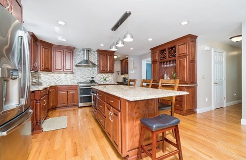 East Haddam House | Spacious 5-bedroom, 6 bath vacation home just 30 min drive to beaches and casino