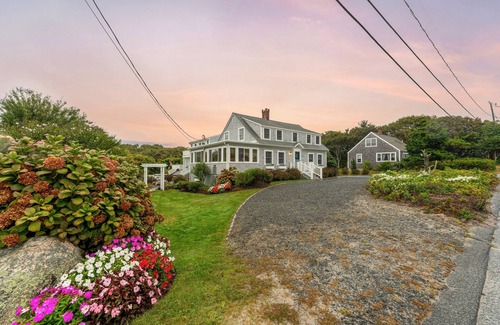 Silver Beach House | Spacious 6-bedroom house with WiFi and AC at Old Silver Beach in Falmouth