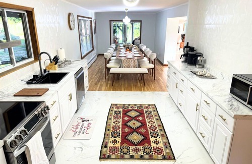 White Mills House | Spacious 8-bedroom house in lovely Honesdale with heated indoor Pool