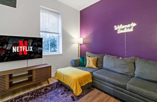 Soulard Apartment | Spacious 8BR-4BA Group HQ Patio&Games Soulard